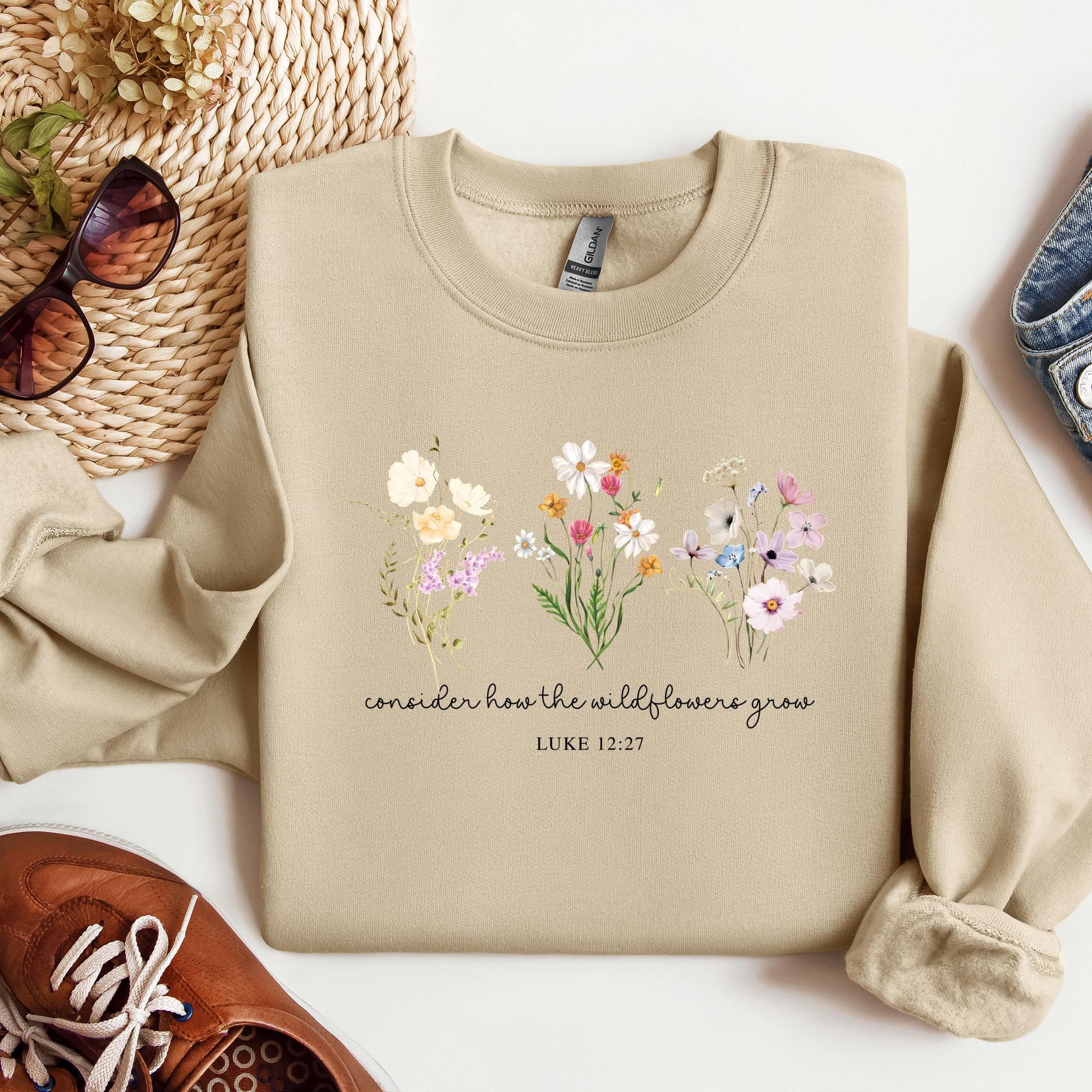 Consider How The Wildflowers Grow Luke 12.27 08