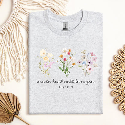 Consider How The Wildflowers Grow Luke 12.27 08
