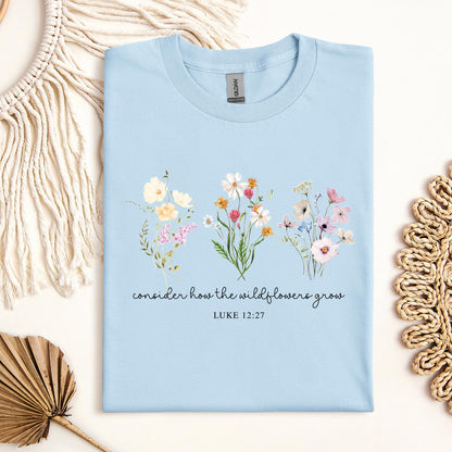 Consider How The Wildflowers Grow Luke 12.27 08
