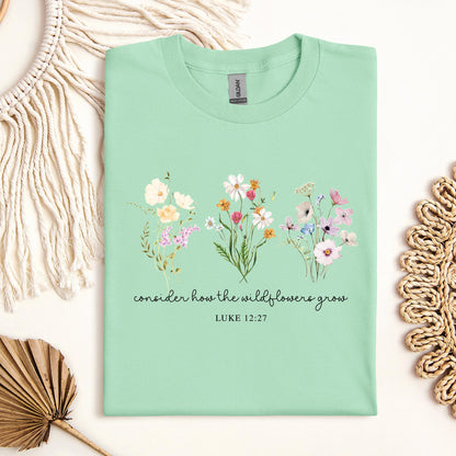 Consider How The Wildflowers Grow Luke 12.27 08