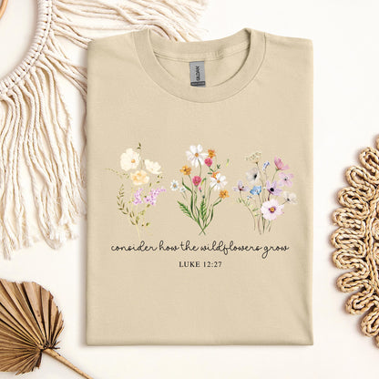 Consider How The Wildflowers Grow Luke 12.27 08