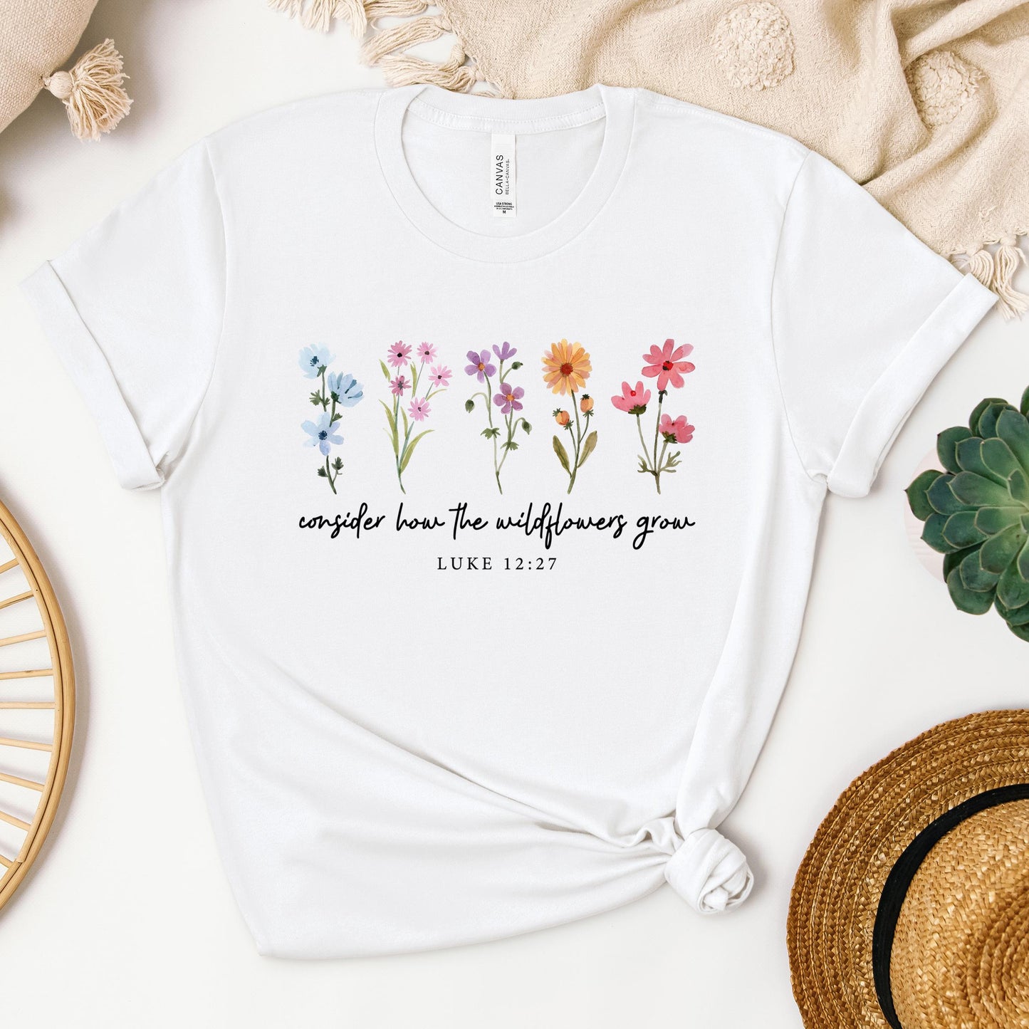 Consider How The Wildflowers Grow Luke 12.27 09