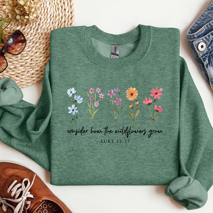 Consider How The Wildflowers Grow Luke 12.27 09