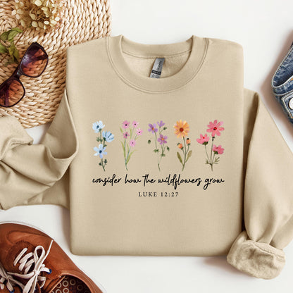 Consider How The Wildflowers Grow Luke 12.27 09
