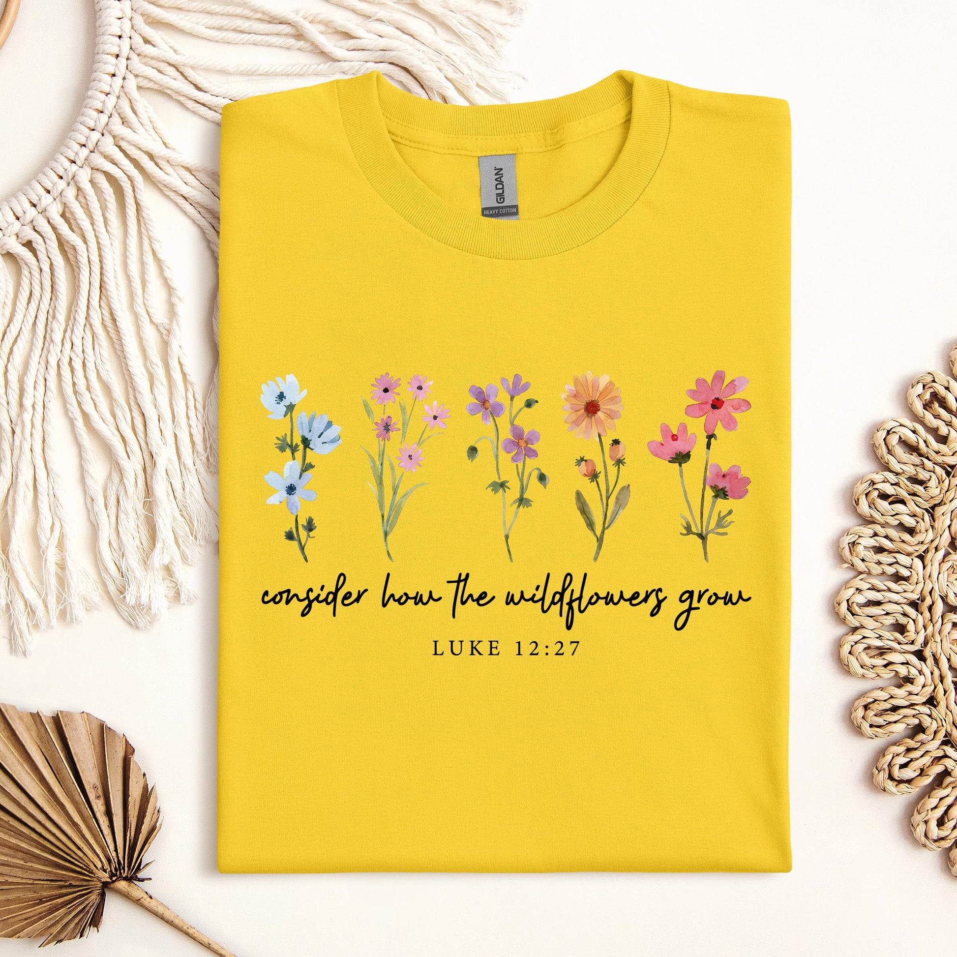 Consider How The Wildflowers Grow Luke 12.27 09