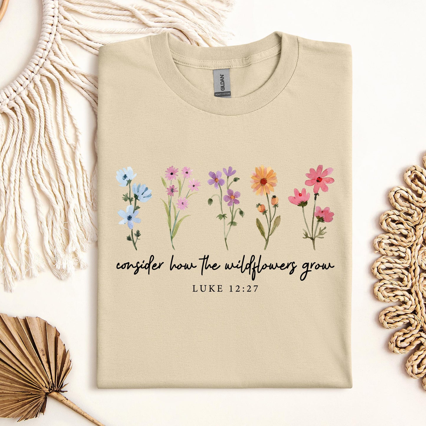 Consider How The Wildflowers Grow Luke 12.27 09