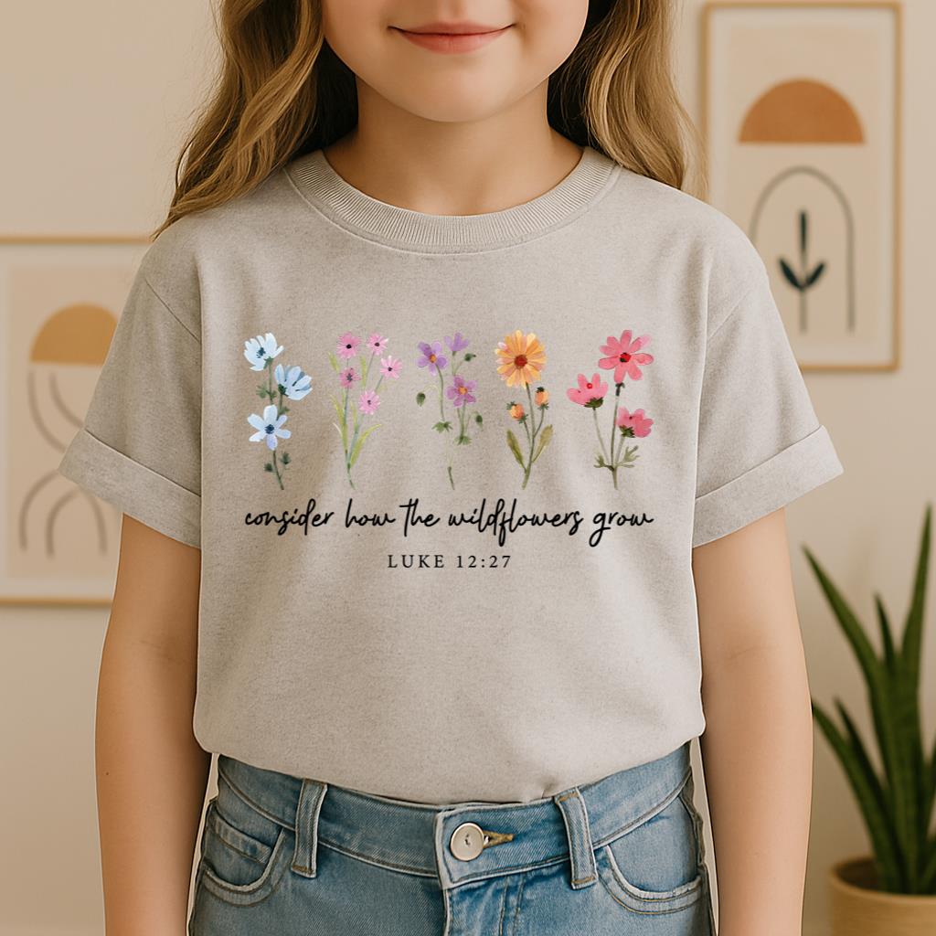 Consider How The Wildflowers Grow Luke 12.27 09