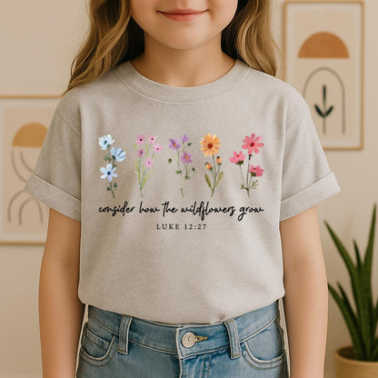 Consider How The Wildflowers Grow Luke 12.27 09