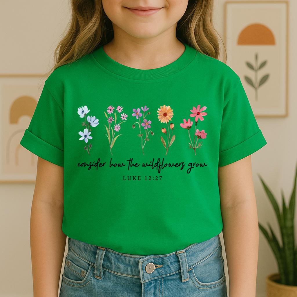 Consider How The Wildflowers Grow Luke 12.27 09