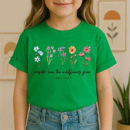 Consider How The Wildflowers Grow Luke 12.27 09