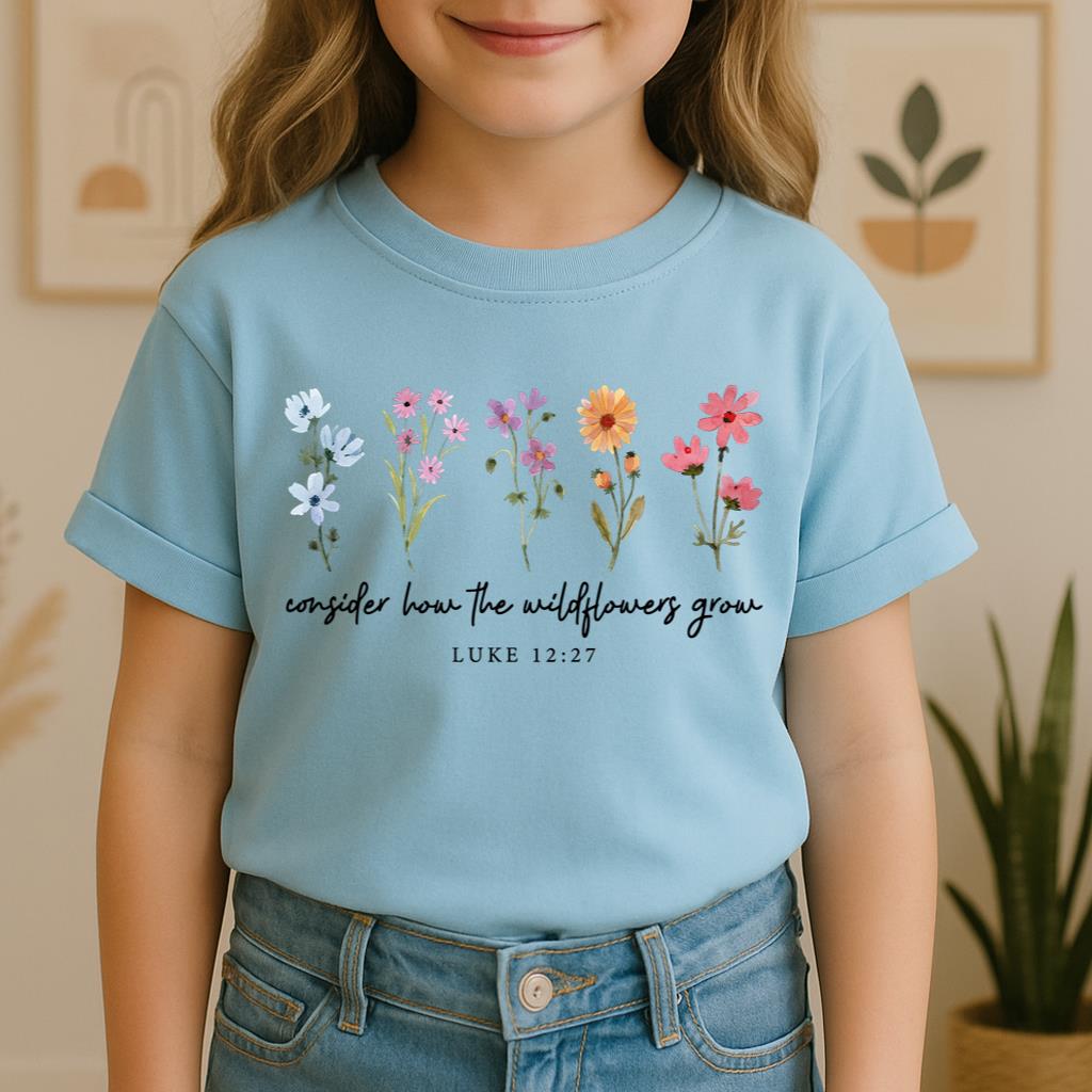 Consider How The Wildflowers Grow Luke 12.27 09