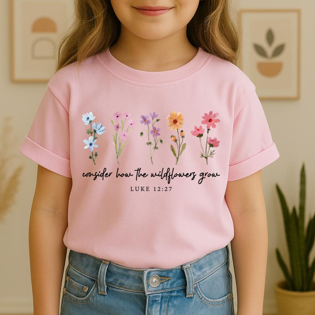 Consider How The Wildflowers Grow Luke 12.27 09