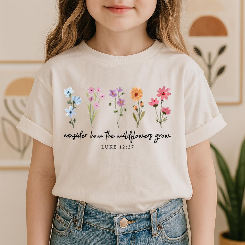 Consider How The Wildflowers Grow Luke 12.27 09