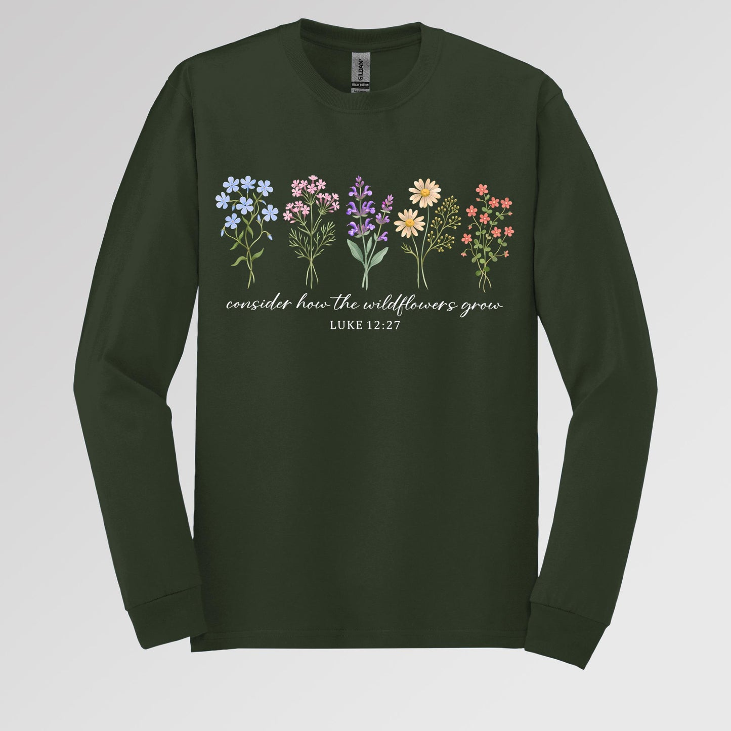 Consider How The Wildflowers Grow Luke 12.27 10