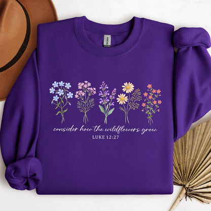 Consider How The Wildflowers Grow Luke 12.27 10
