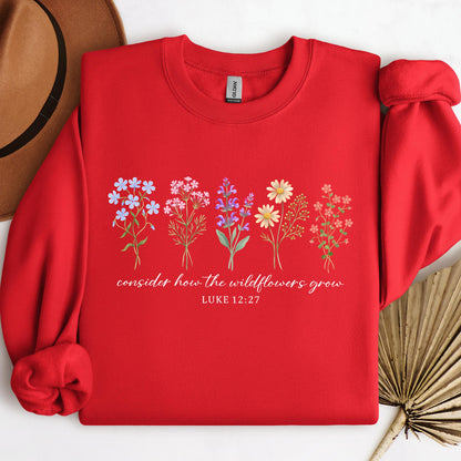 Consider How The Wildflowers Grow Luke 12.27 10