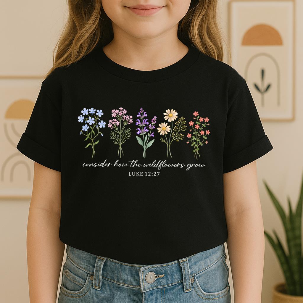 Consider How The Wildflowers Grow Luke 12.27 10