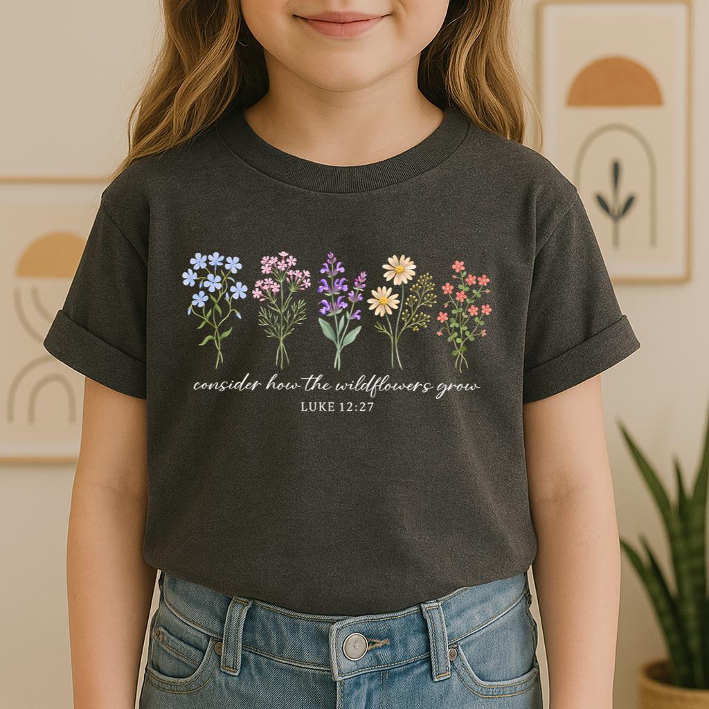 Consider How The Wildflowers Grow Luke 12.27 10