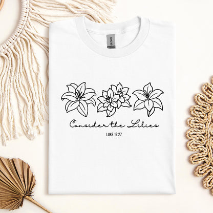 Consider The Lilies Luke 12.27