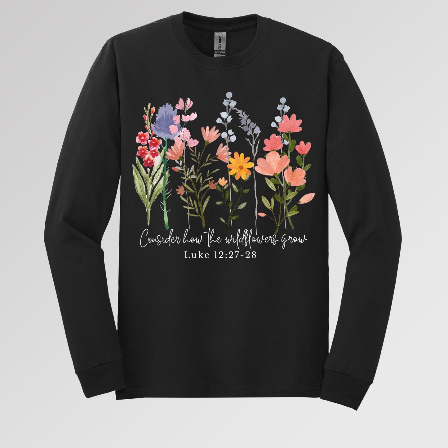 Consider how the wildflowers grow Luke 12.27-28 01