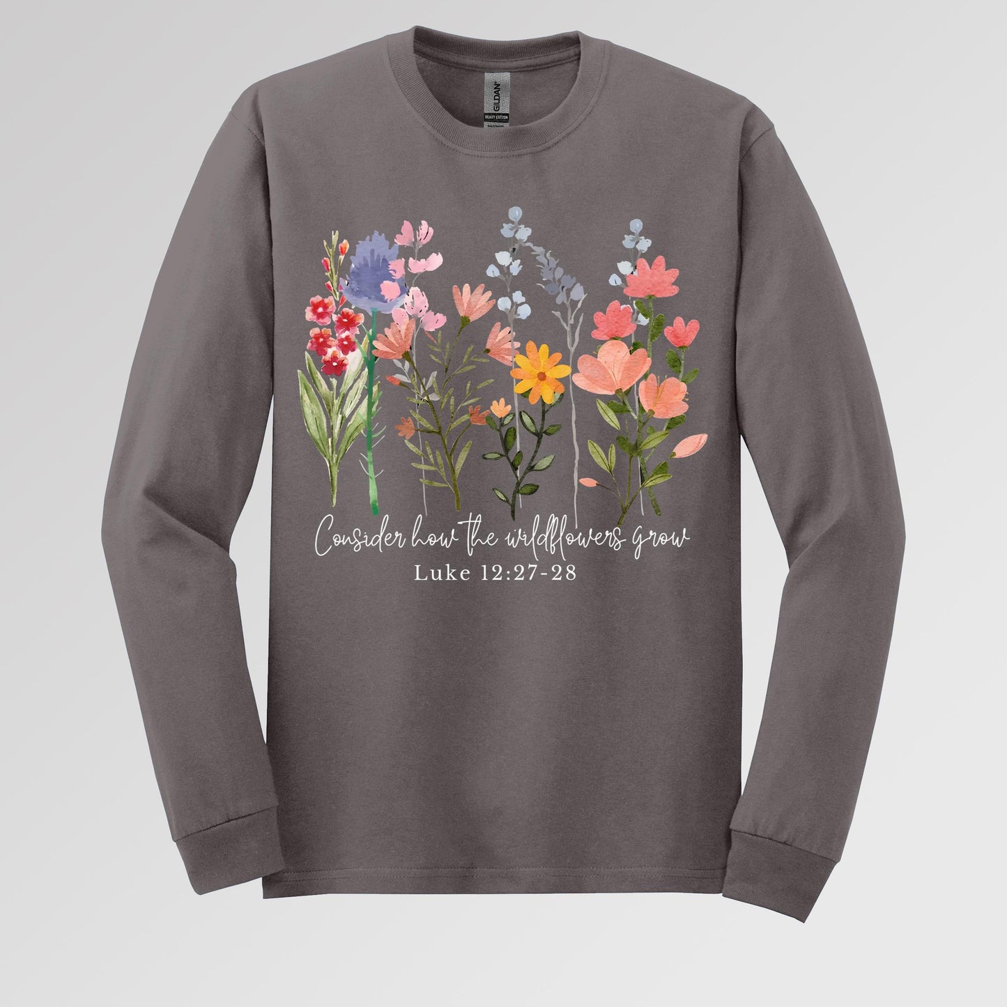 Consider how the wildflowers grow Luke 12.27-28 01