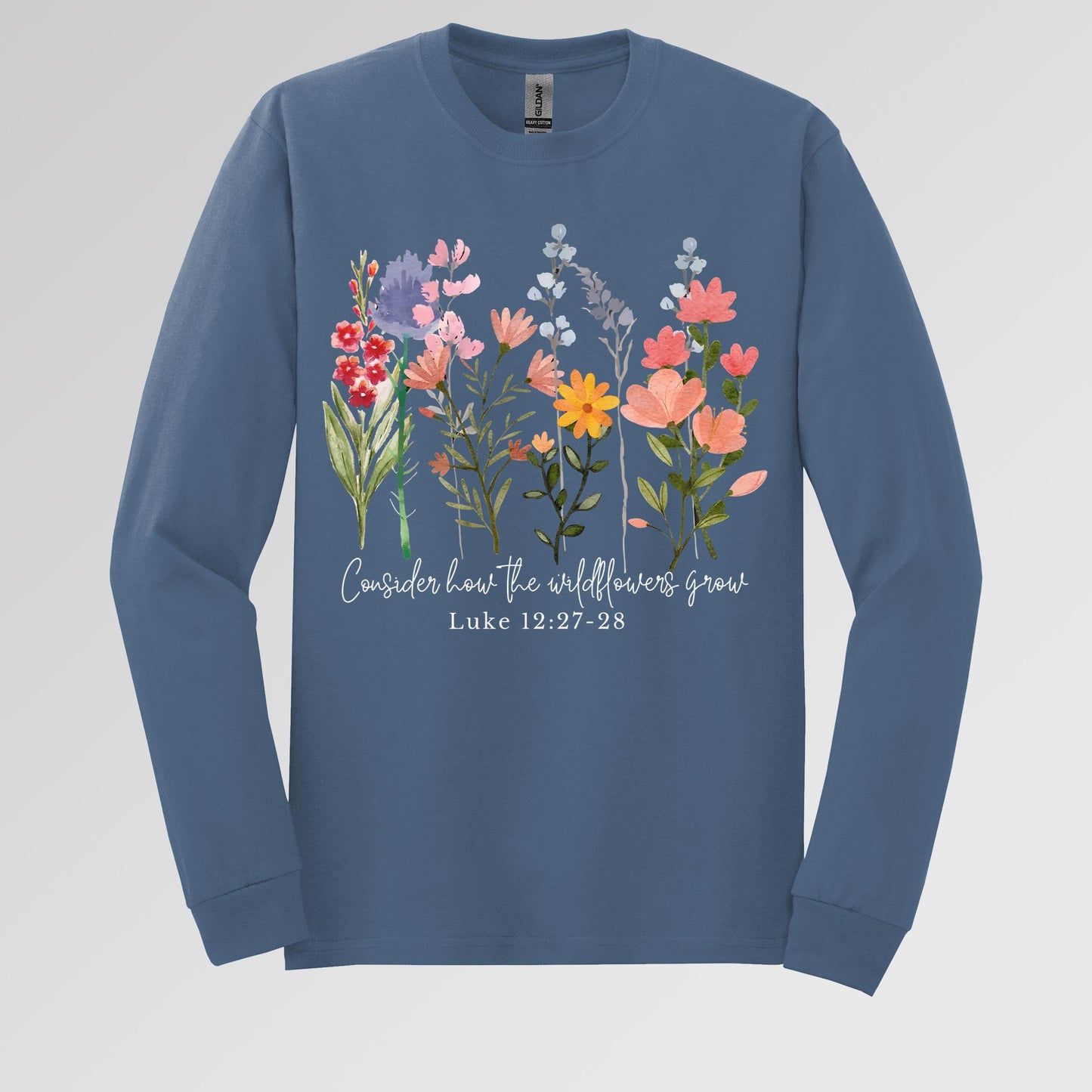 Consider how the wildflowers grow Luke 12.27-28 01