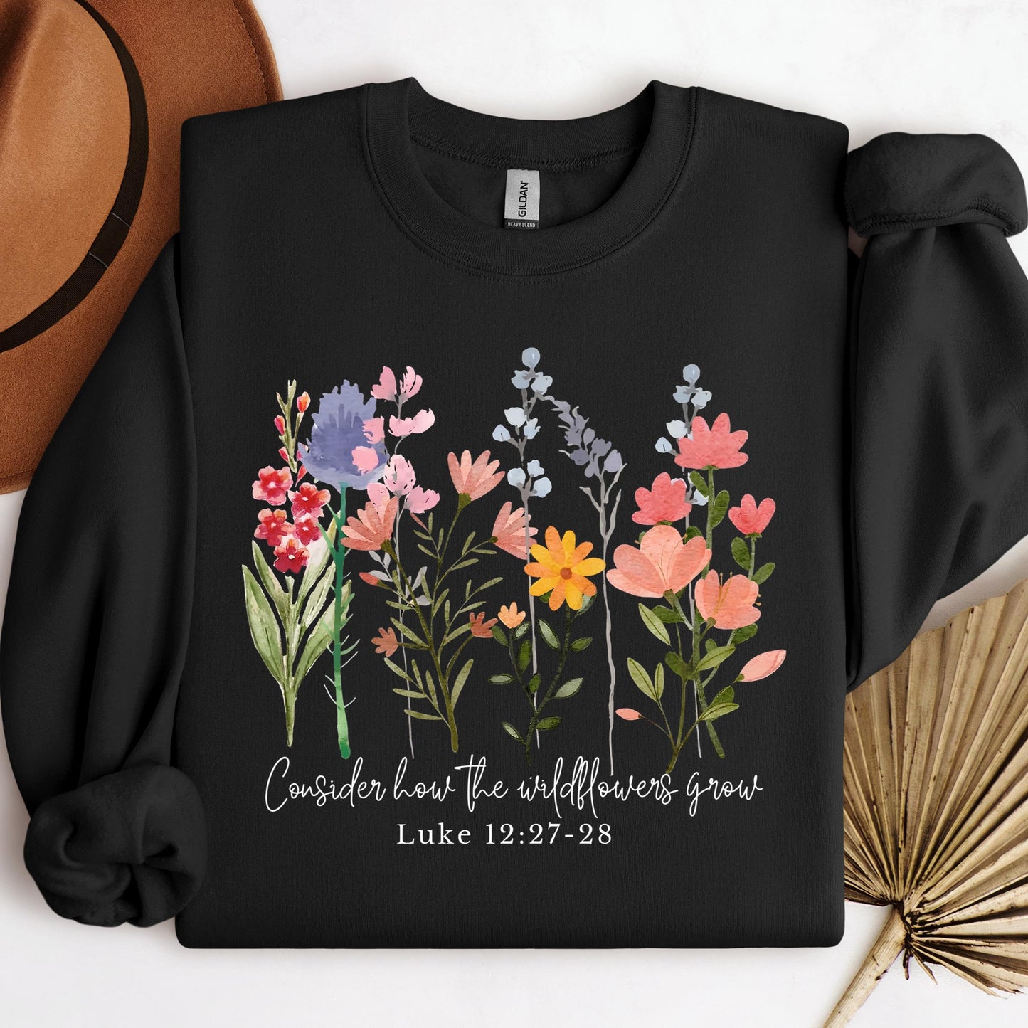 Consider how the wildflowers grow Luke 12.27-28 01