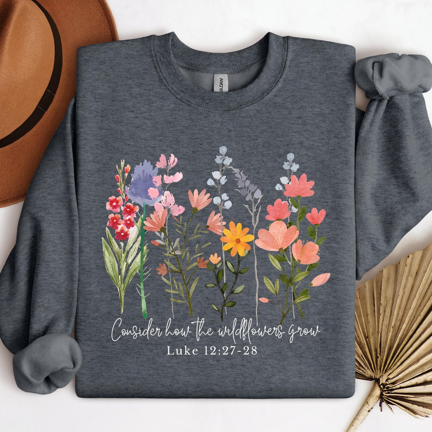 Consider how the wildflowers grow Luke 12.27-28 01