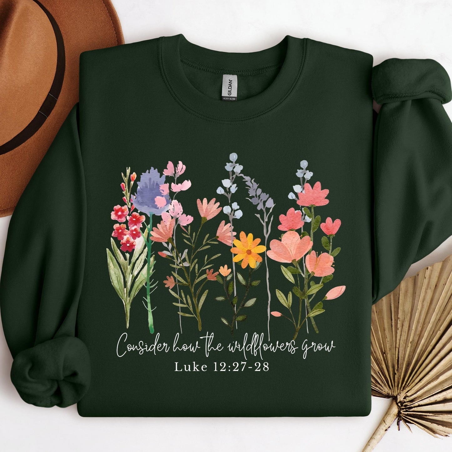 Consider how the wildflowers grow Luke 12.27-28 01