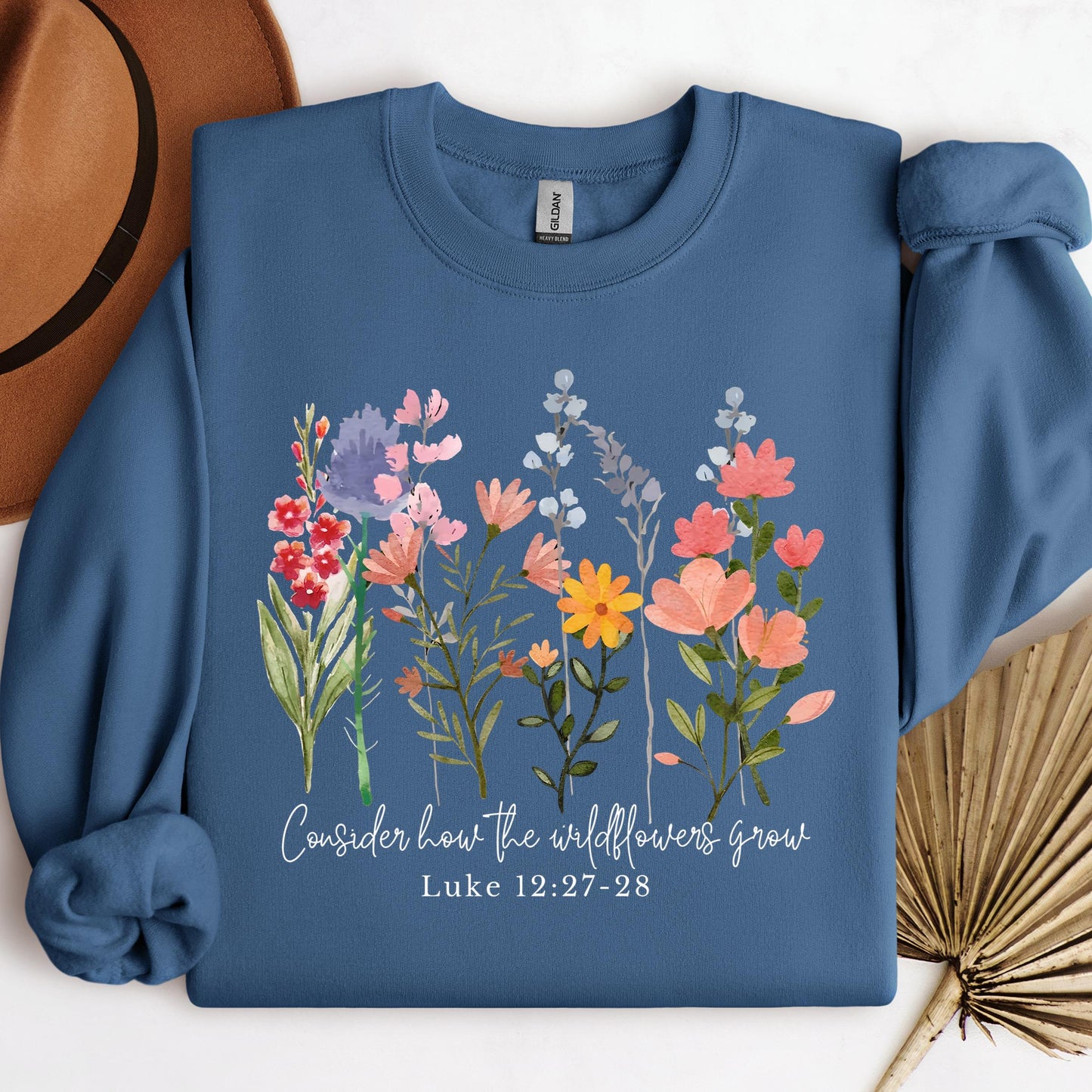 Consider how the wildflowers grow Luke 12.27-28 01