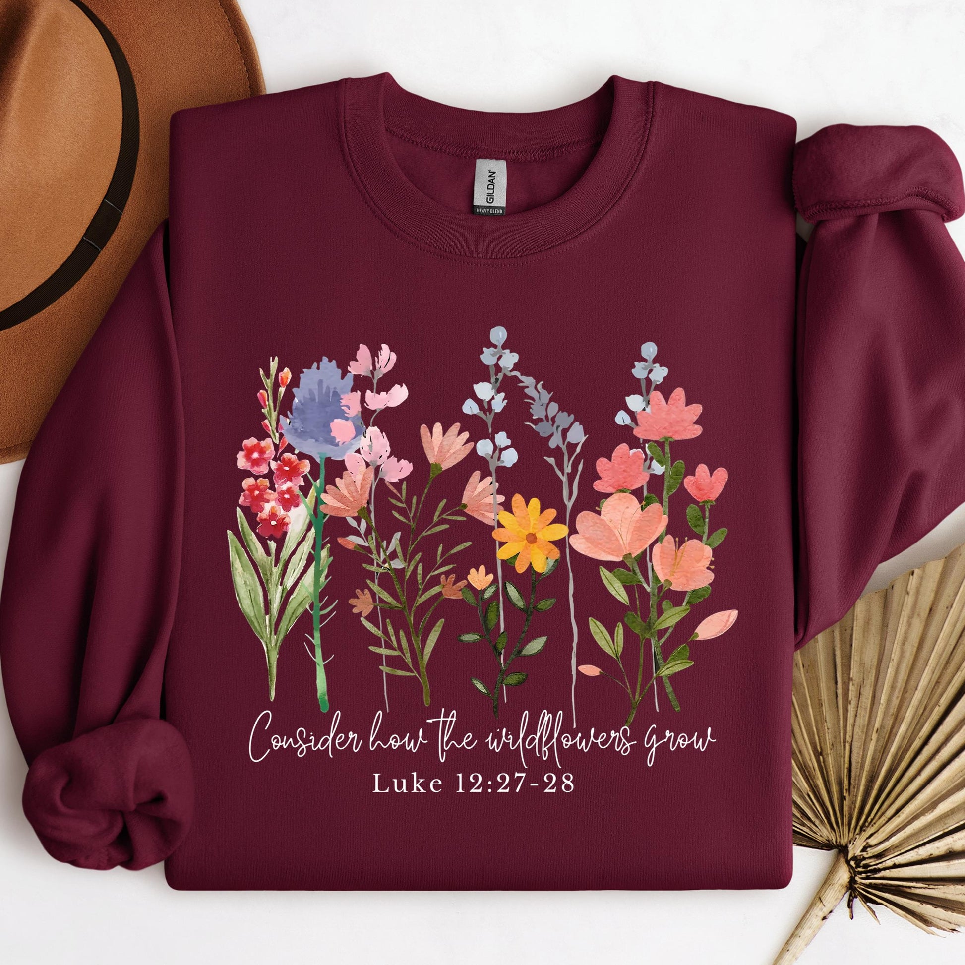 Consider how the wildflowers grow Luke 12.27-28 01
