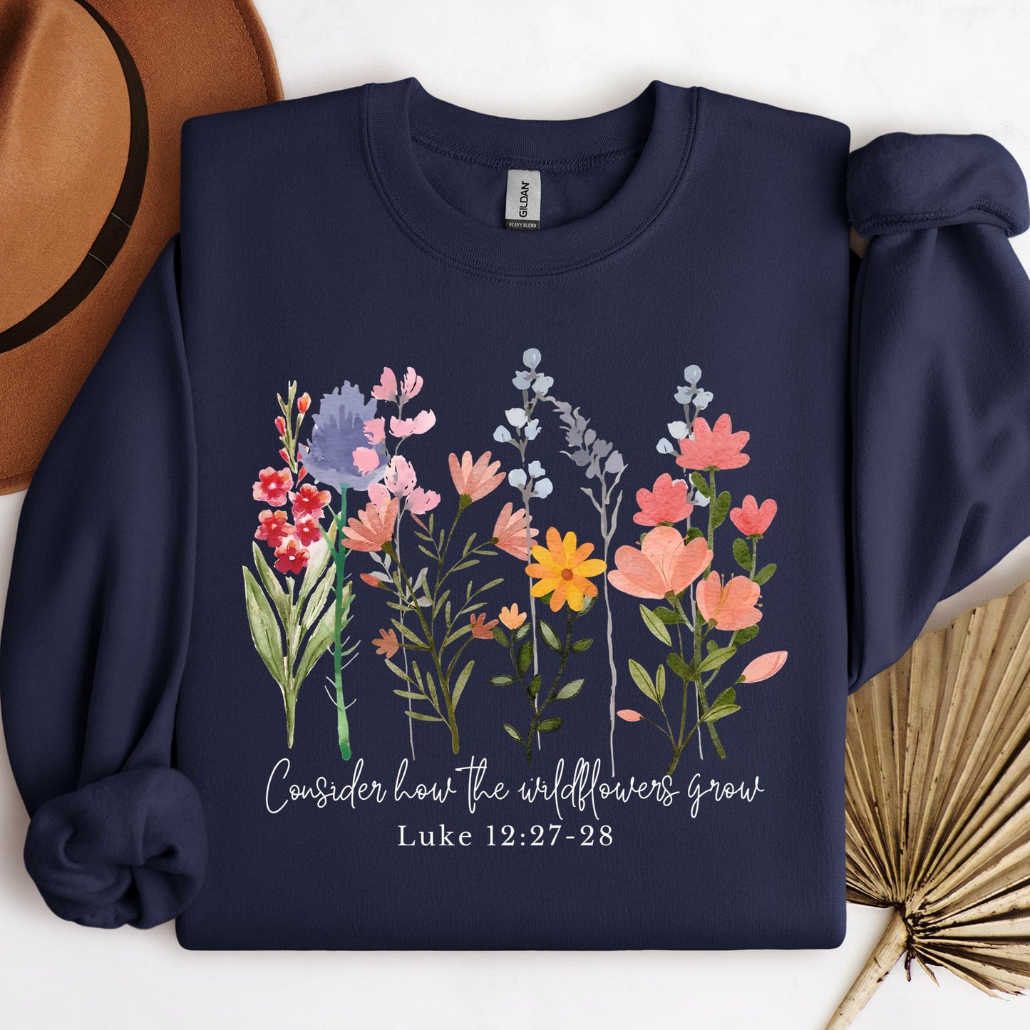 Consider how the wildflowers grow Luke 12.27-28 01