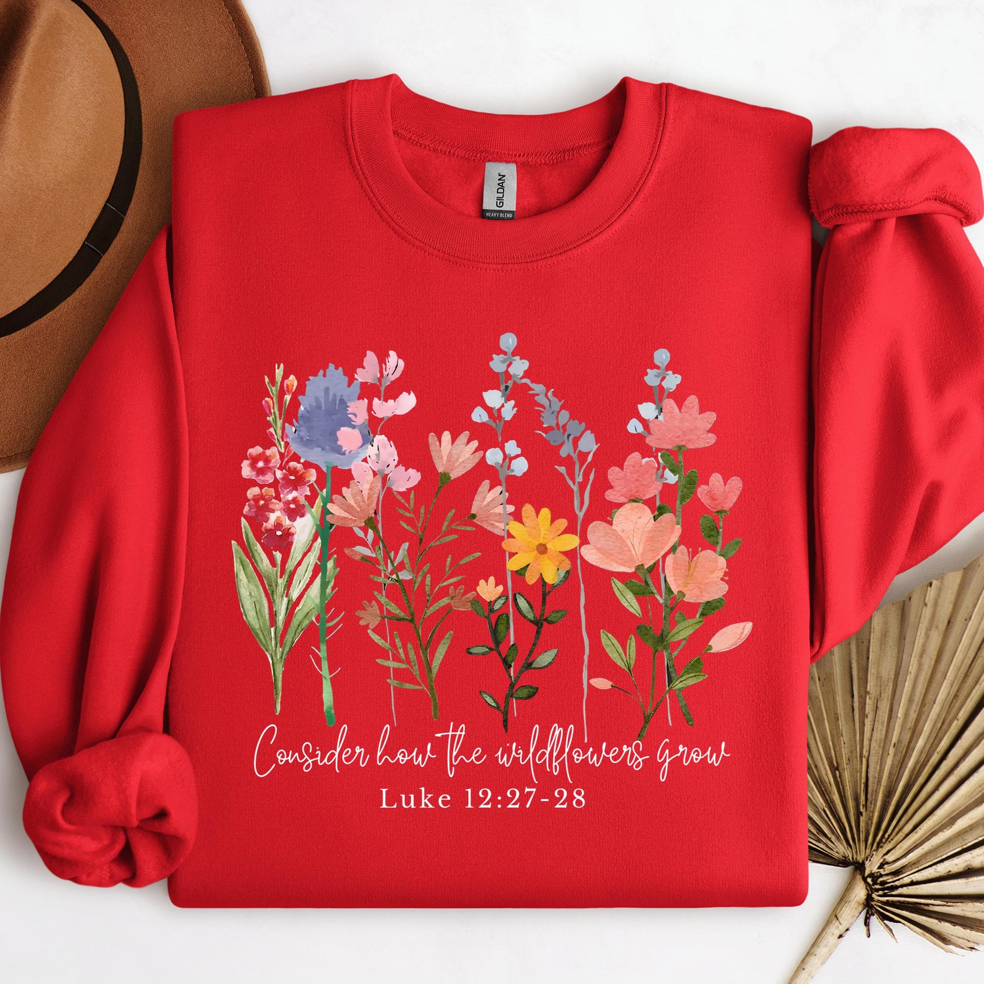 Consider how the wildflowers grow Luke 12.27-28 01