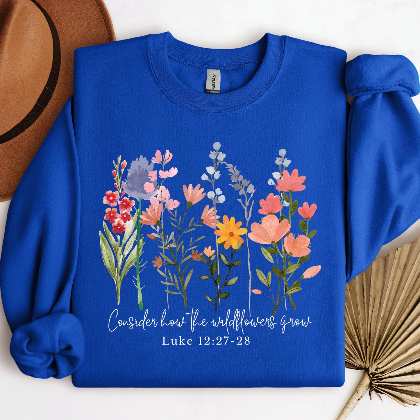 Consider how the wildflowers grow Luke 12.27-28 01