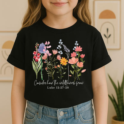 Consider how the wildflowers grow Luke 12.27-28 01