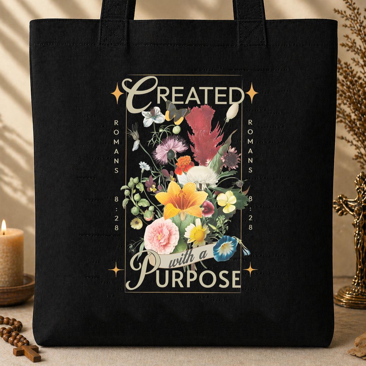 Created With A Purpose 01 Tote Bag