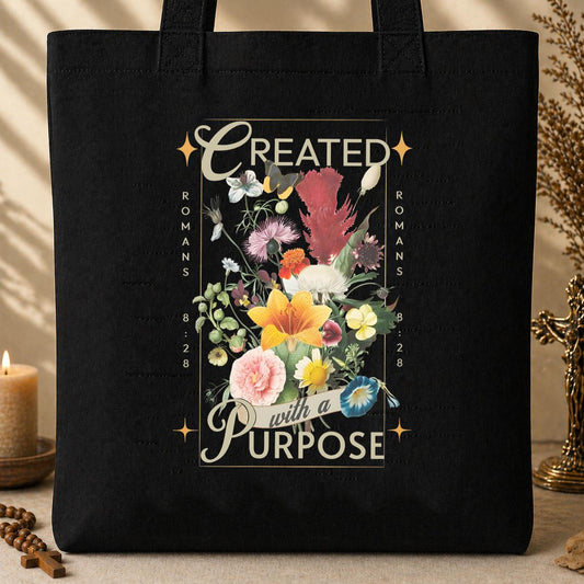 Created With A Purpose 01 Tote Bag