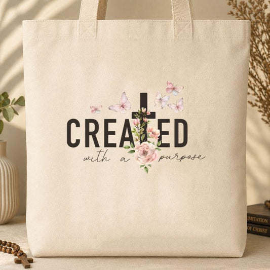 Created With A Purpose 02 Tote Bag