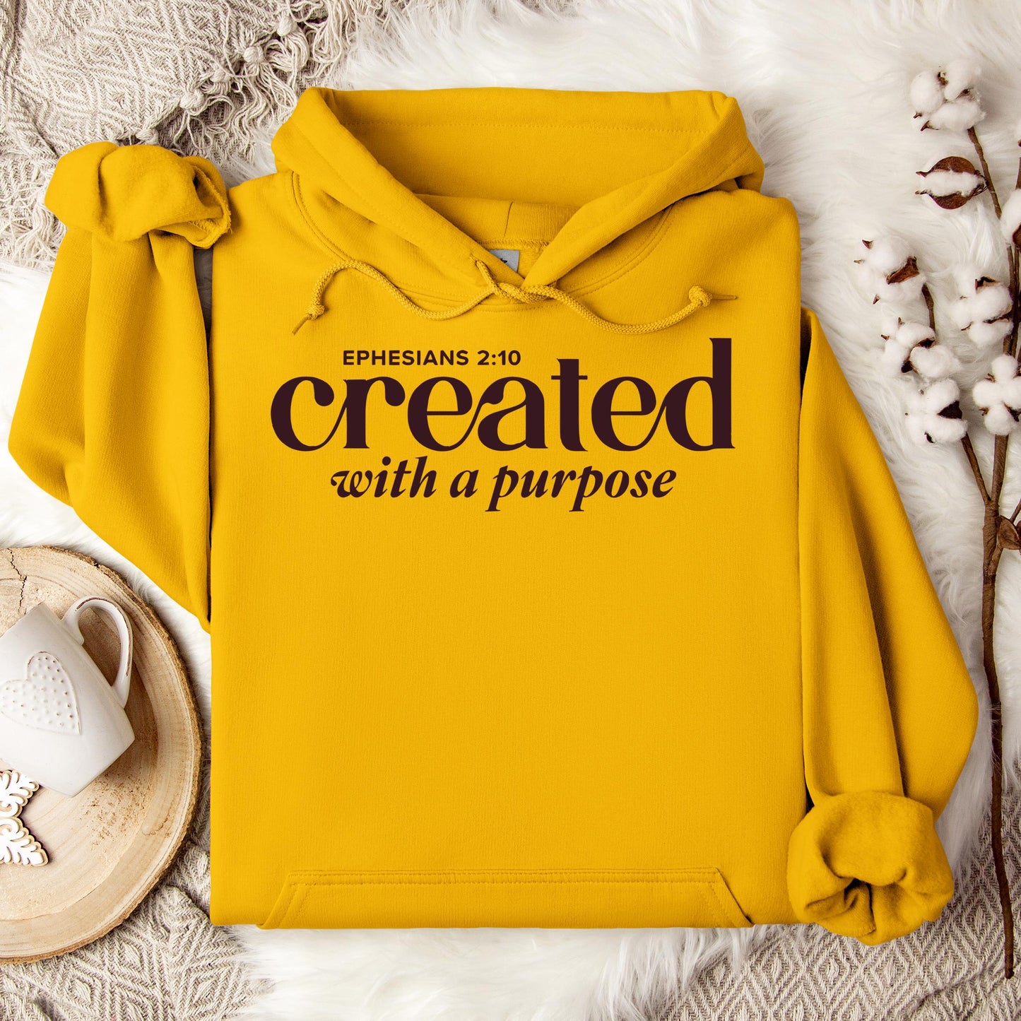 Created With A Purpose Ephesians 2.10 01 Hoodie