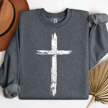 Cross Distressed Crucifix 01
