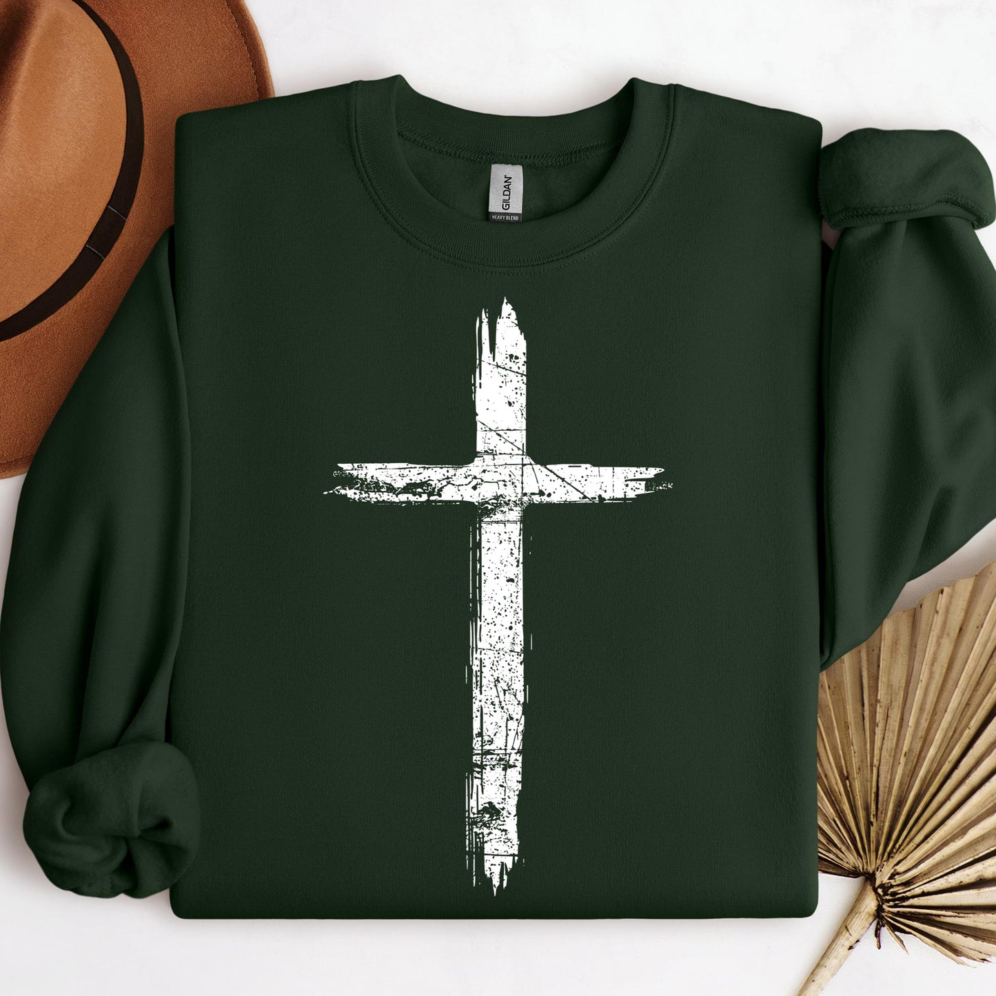 Cross Distressed Crucifix 01