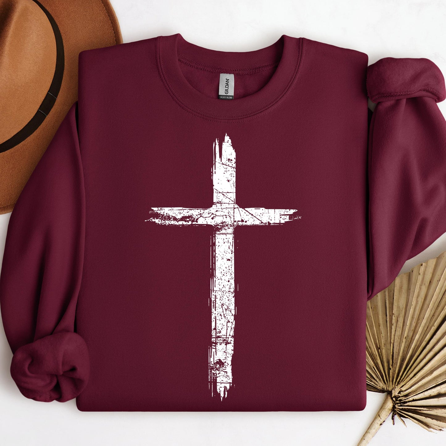 Cross Distressed Crucifix 01