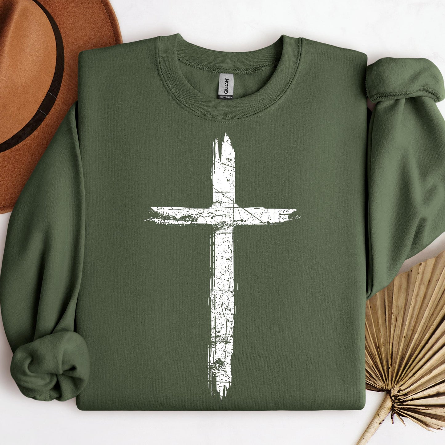 Cross Distressed Crucifix 01