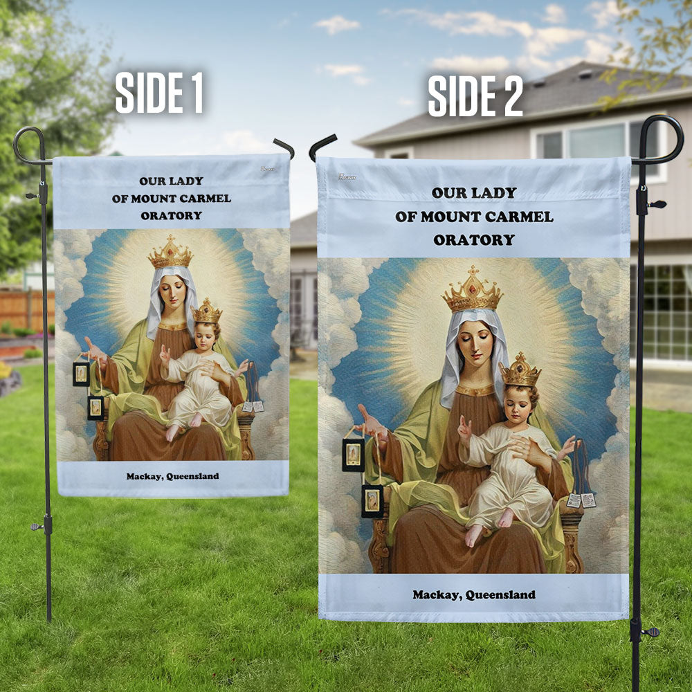 Our Lady of Mount Carmel Flag