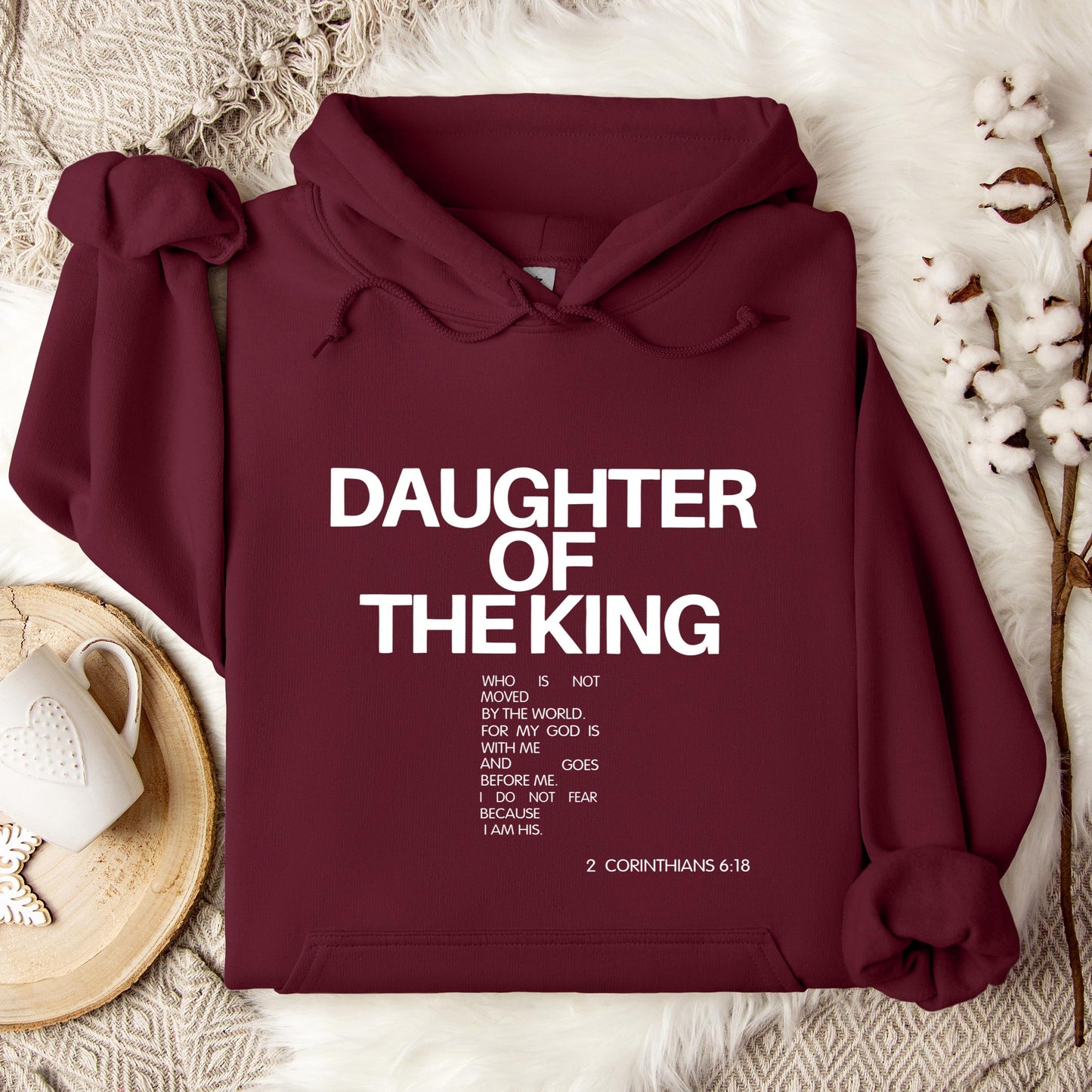 Daughter Of The King Corinthians 6.18 Hoodie