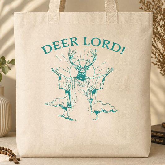 Deer Lord Tote Bag