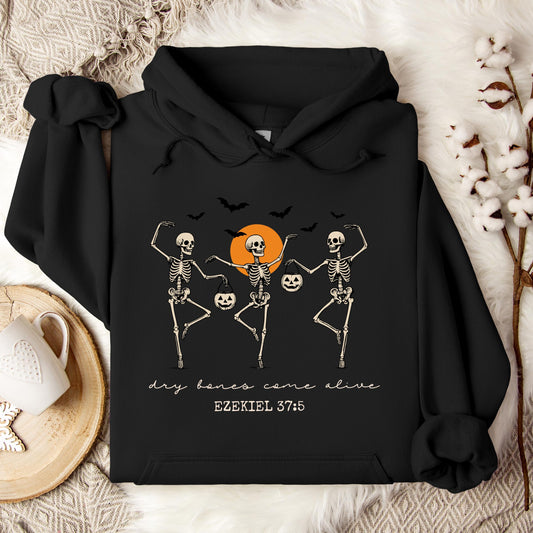 Dry Bones Come Alive Ezekiel 37.5 01 Hoodie