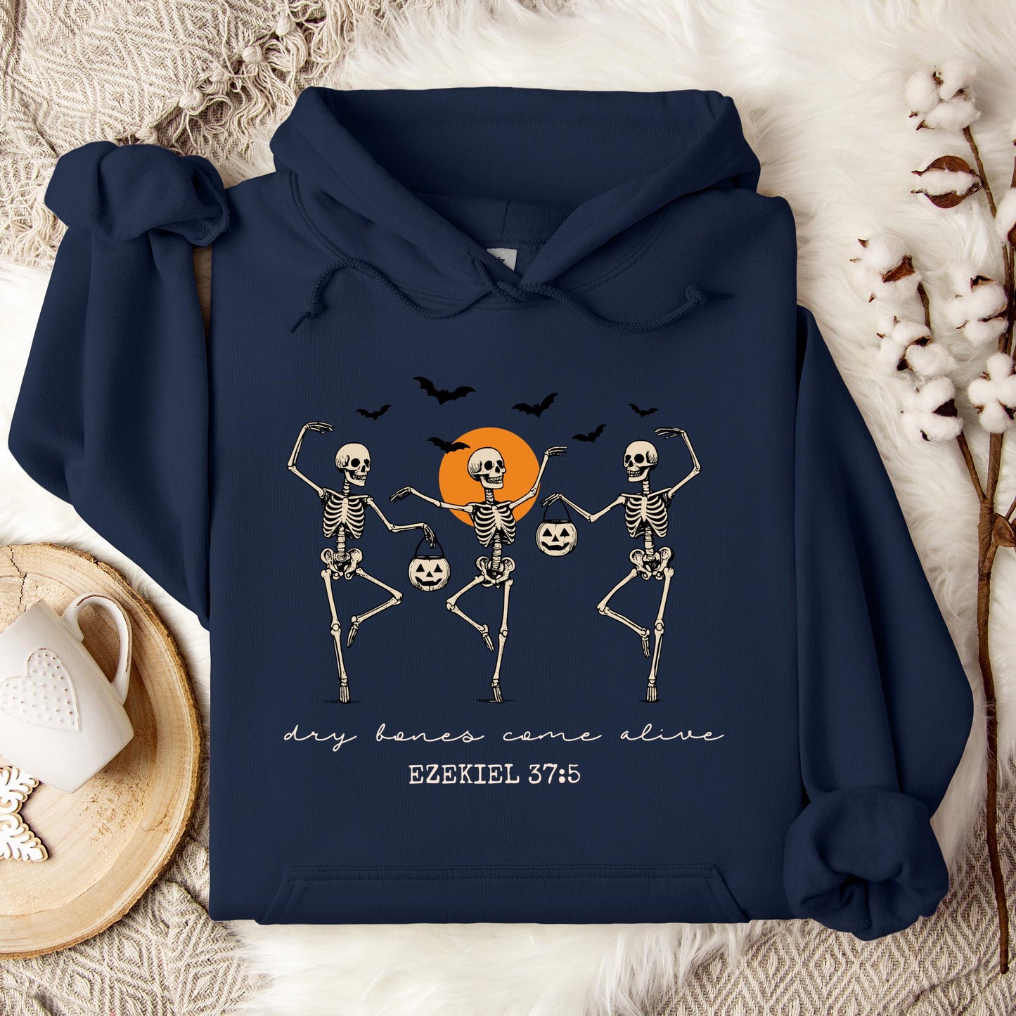 Dry Bones Come Alive Ezekiel 37.5 01 Hoodie