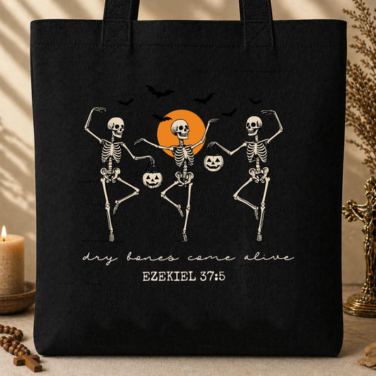 Dry Bones Come Alive Ezekiel 37.5 01 Tote Bag