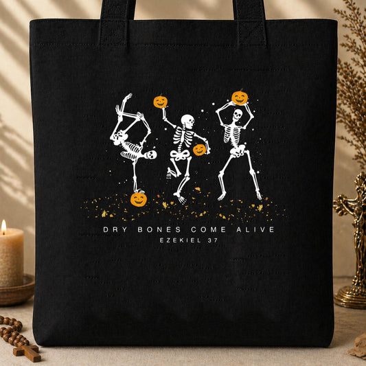 Dry Bones Come Alive Ezekiel 37 01 Tote Bag